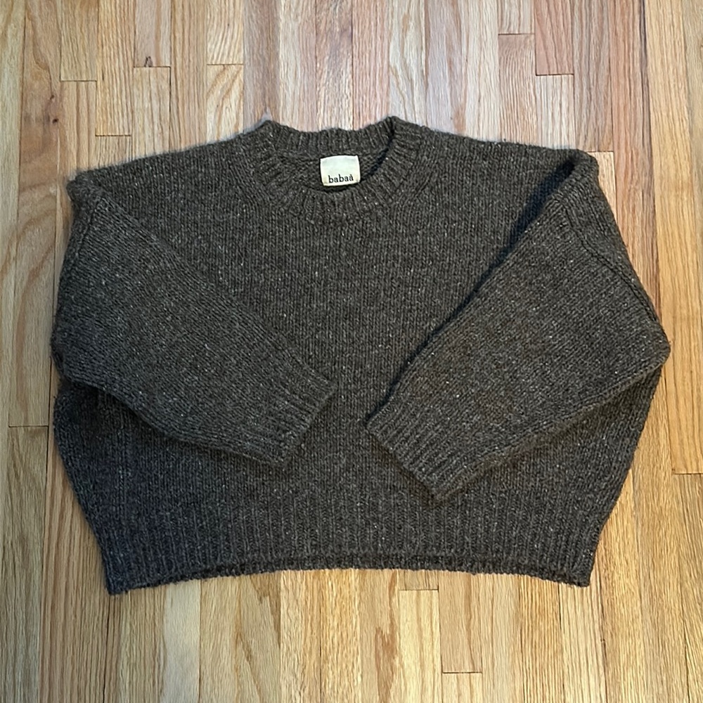 Babaa mini jumper in Oak